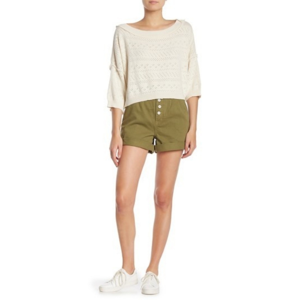 Free People Cindy high rise utility shorts - Picture 8 of 11